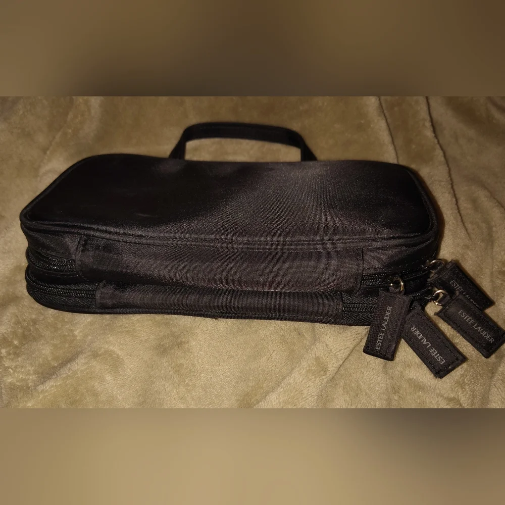 Estee Lauder Black Cosmetic Bag